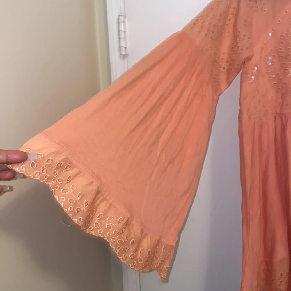Free People Sea of Love in Sun Blush